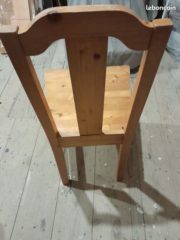 Chaise tout bois (image 2)