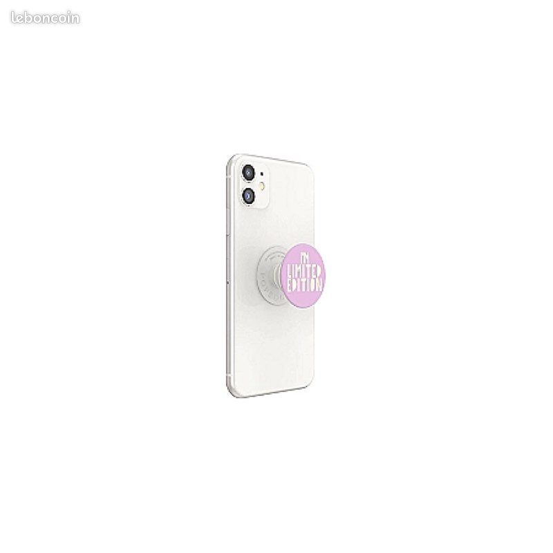 Pop Grip PopSocket PopGrip - Supporto E Impugnatura Per Smartphone, Top Intercambiabile (colore Blanc Fresh) Mouse Logitech