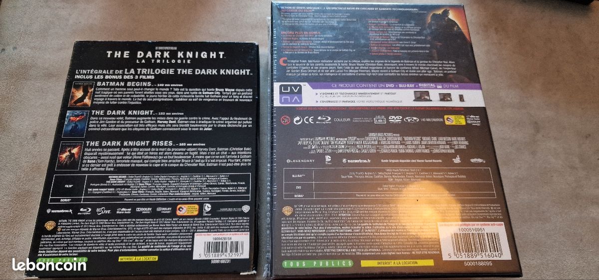 Lot coffrets bluray Batman (image 2)