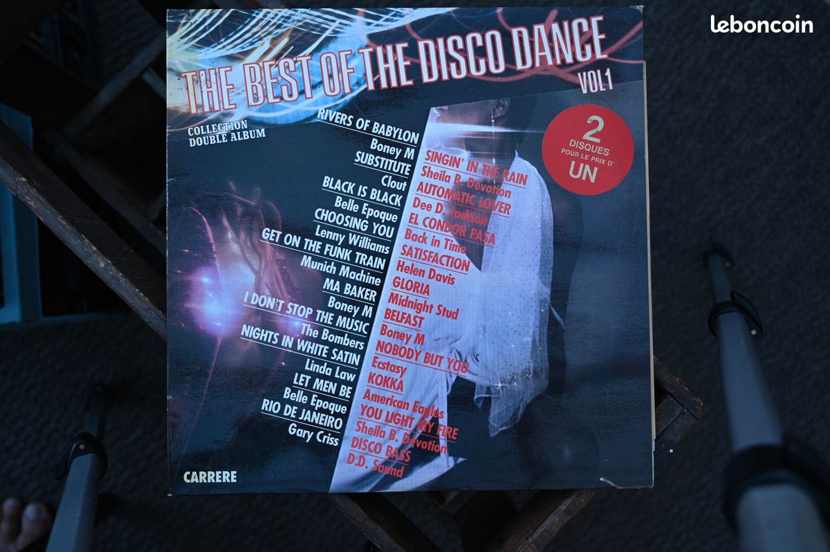 Disque 33T vinyle "THE BEST OF THE DISCO DANCE VOL1" (image 1)