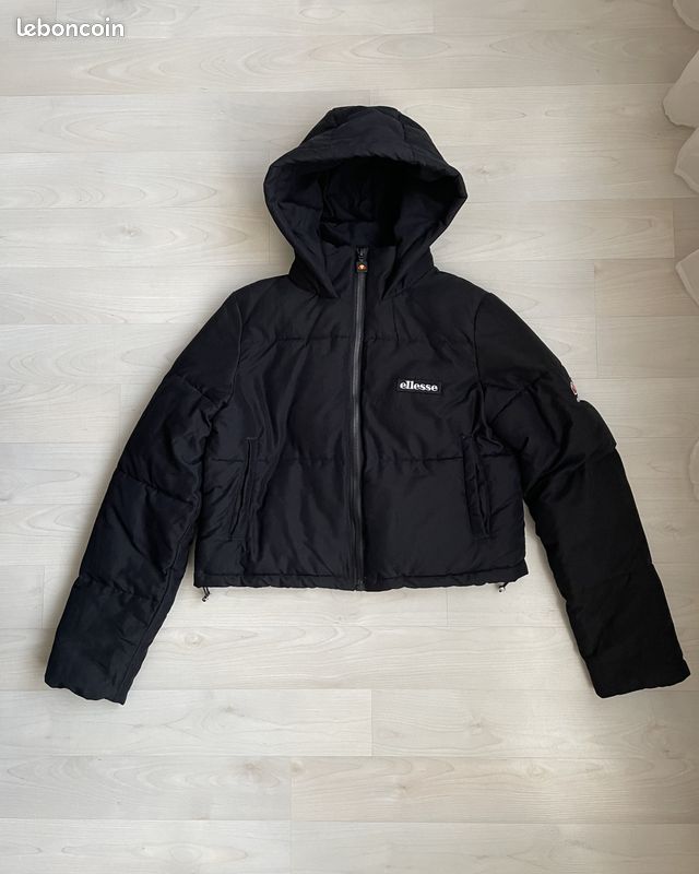 Doudoune chaude courte à capuche Ellesse Vêtements