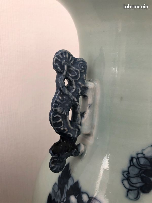 Vase de Chine en porcelaine, début XXème siècle, excellent état (image 5)