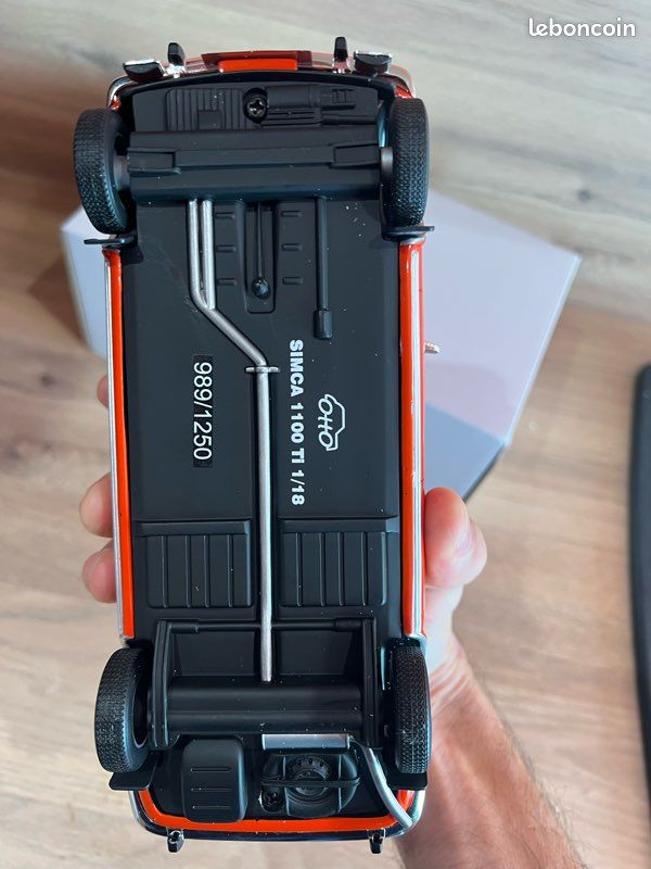 SIMCA 1100 TI orange 1/18 1:18 1 18 otto ottomobile