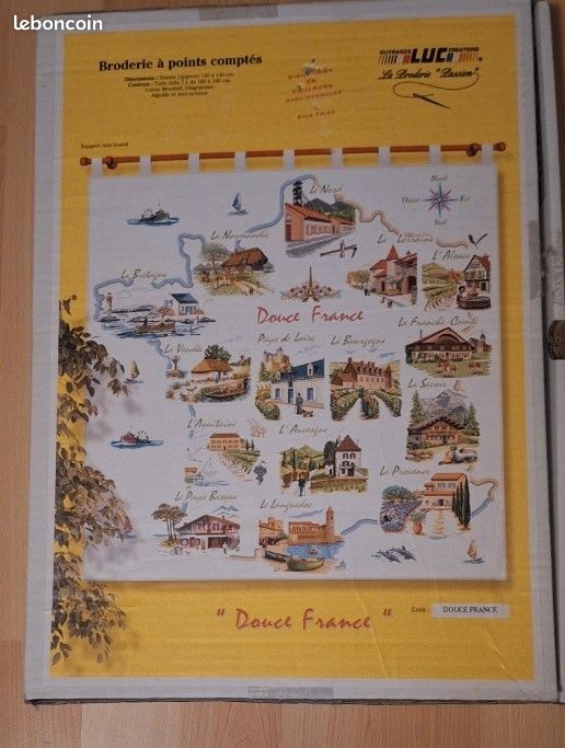 Kit broderie points comptés (image 1)