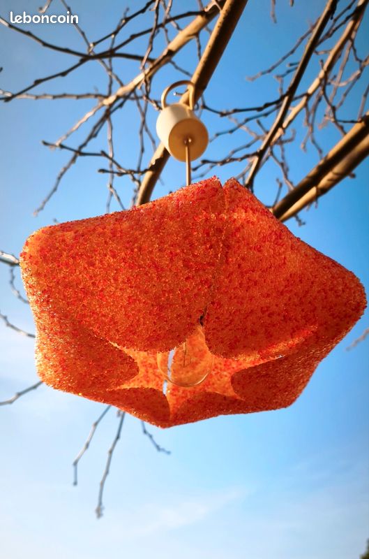 Cintre en macramé style années 70 avec perles en céramique