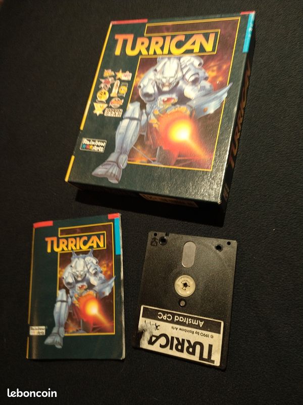 TURRICAN PAL SCN PAL EUR GAME BOY + ETUI BON ETAT