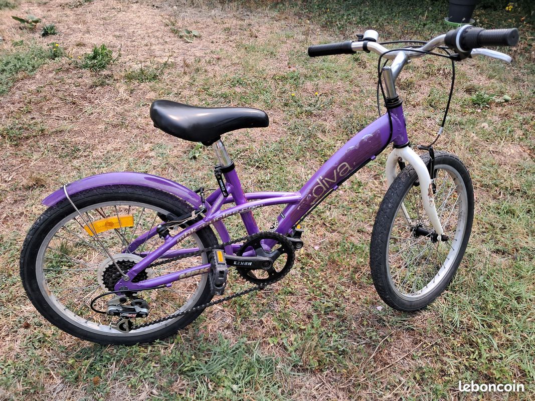 Vélo Btwin Velo Diva 20 Pouces Vélo Enfant 20 Pouces Vélos