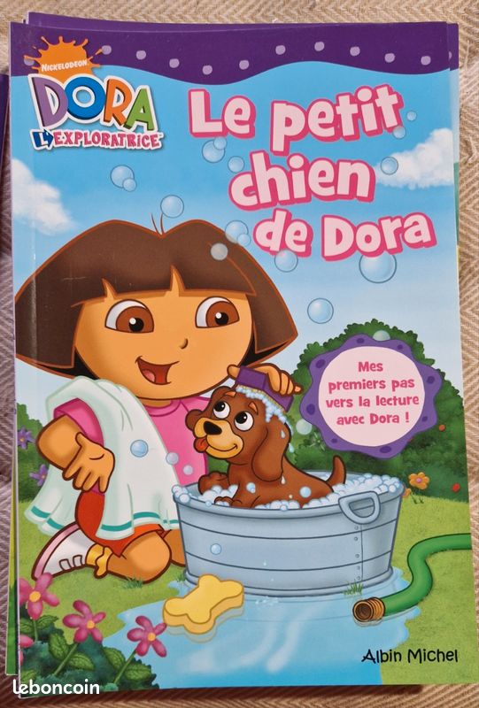 Lot de 11 livres Dora l'exploratrice, collection Albin Michel, MES PREMIERS PAS VERS LA LECTURE AVEC DORA (image 4)