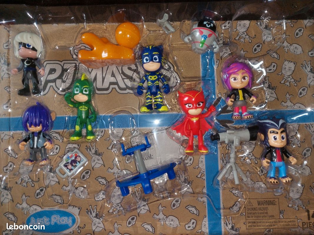 Playset Pyjamasques - Yoyo Gluglu Bibou Wolfie Kévin RIP Howler, Sorceline (image 2)