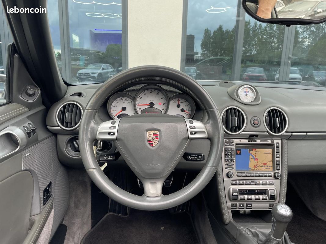 PORSCHE BOXSTER S 3.2i 280 CH TYPE 987 CABRIOLET BVM6-PACK CHRONO-BOSE-GARANTIE 12 MOIS- (image 14)