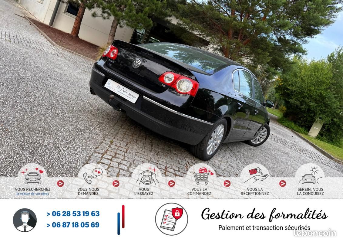 Volkswagen Passat 1.6 FSI 16V 115Cv*Moteur à Chaine*Véhicule Sous Garantie*Ct Révision Entretien ... (image 12)