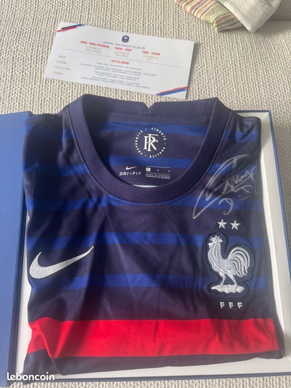 Maillot Equipe De ance 98 pas cher - Meilleures ofes sur le neuf et l'occasion