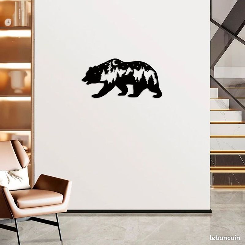 Décoration murale en fer et en acier pour un style rustique - Designmag