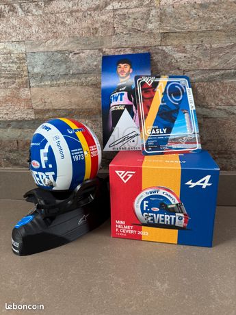 Pierre Gasly 2022 Austin GP Mini Casque Bell échelle 1:2