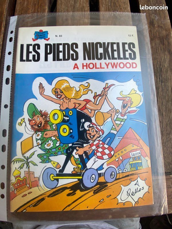 Les pieds nickelés à Hollywood. Numéro 83 (image 1)