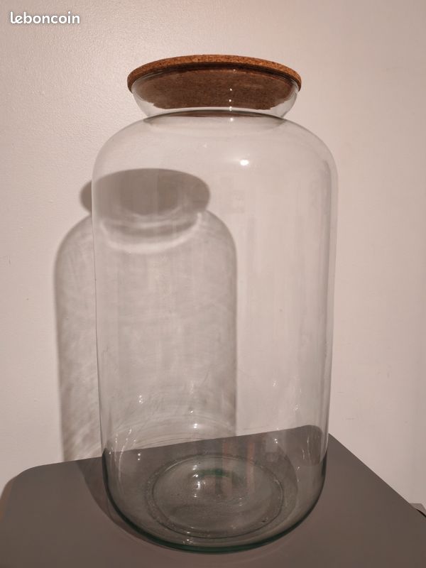 Jarre en verre décoration (image 1)