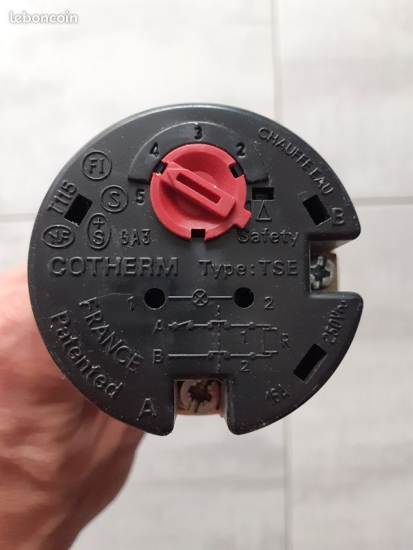 Thermostat chauffe-eau (image 2)