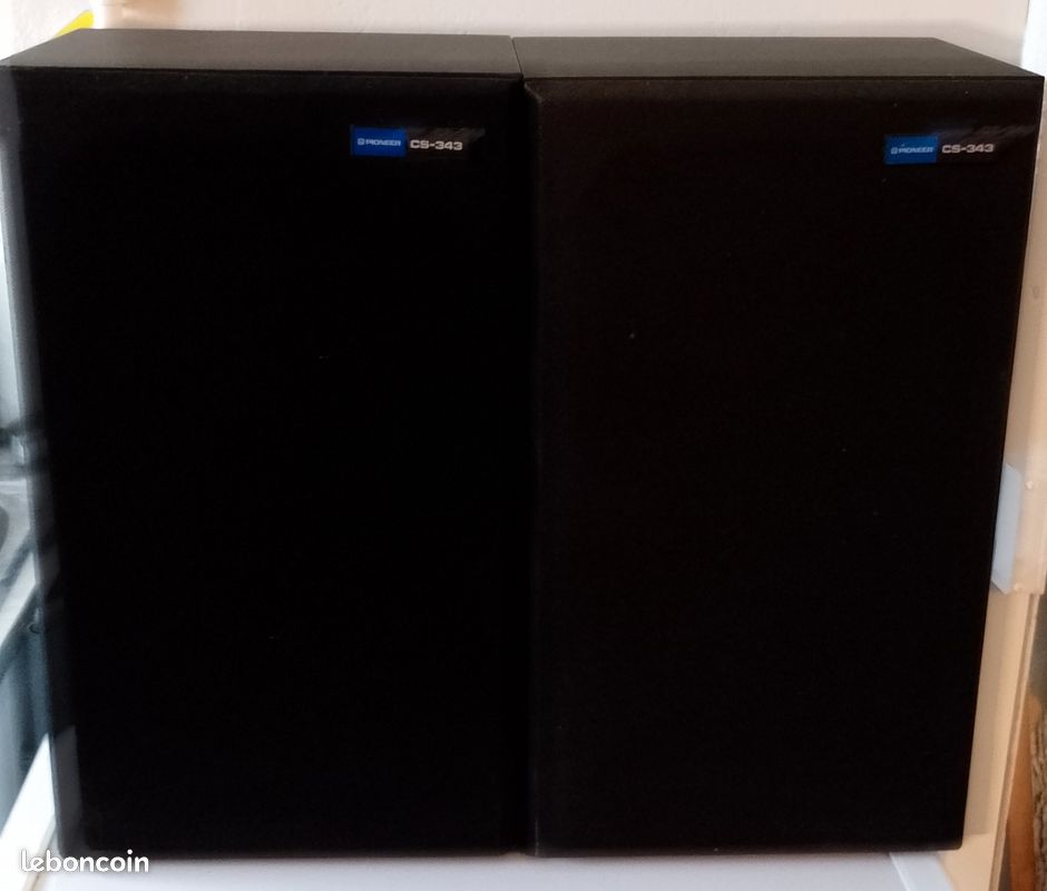 Rare haut-parleurs HiFi stéréo vintage Pioneer CS-363 | eBay