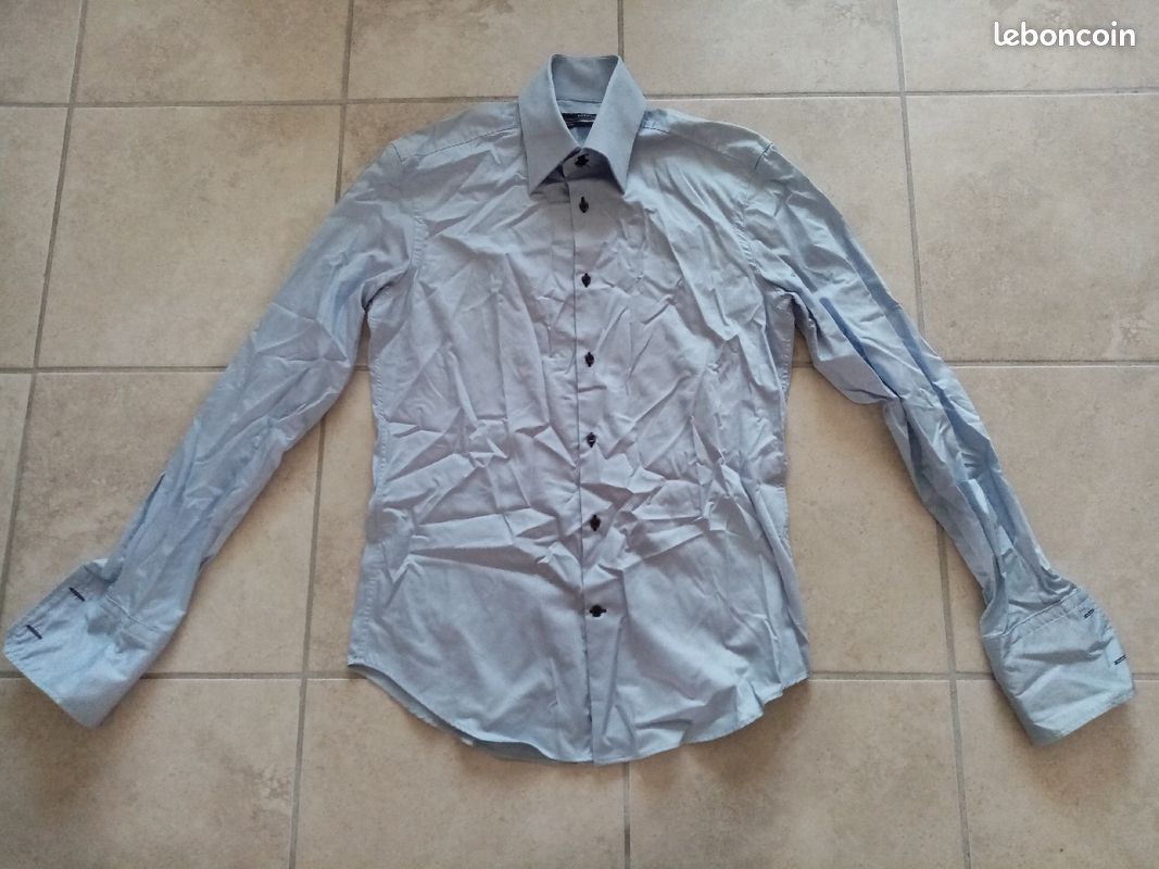 Chemise Célio Taille M 39/40 Pur coton très bon état (image 3)