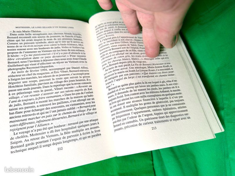 Livre biographie de Jean-Michel Barrault sur Moitessier : Le Long Sillage d’un homme libre en TBE (image 15)