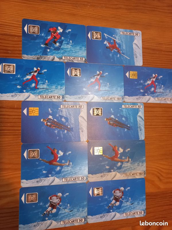 Lot Telecarte jeux olympique (image 1)