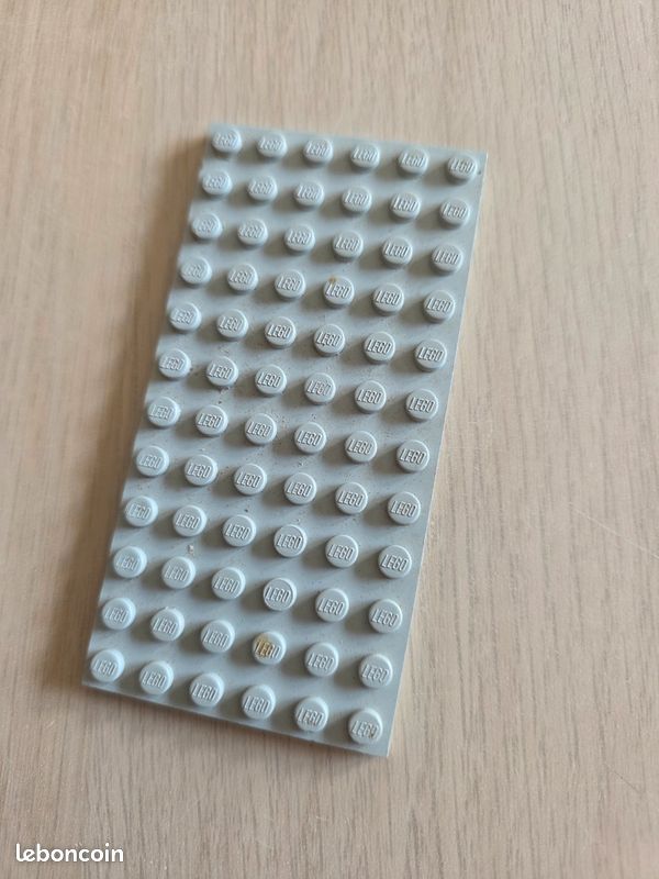 Lot de plaques legos gris anciens annee 60/70 (image 4)