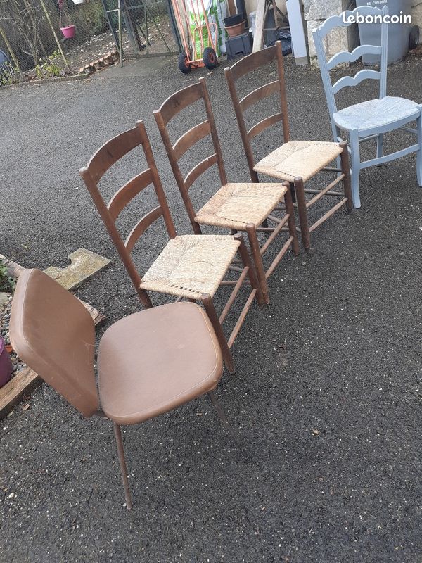 Lot Chaises (image 3)