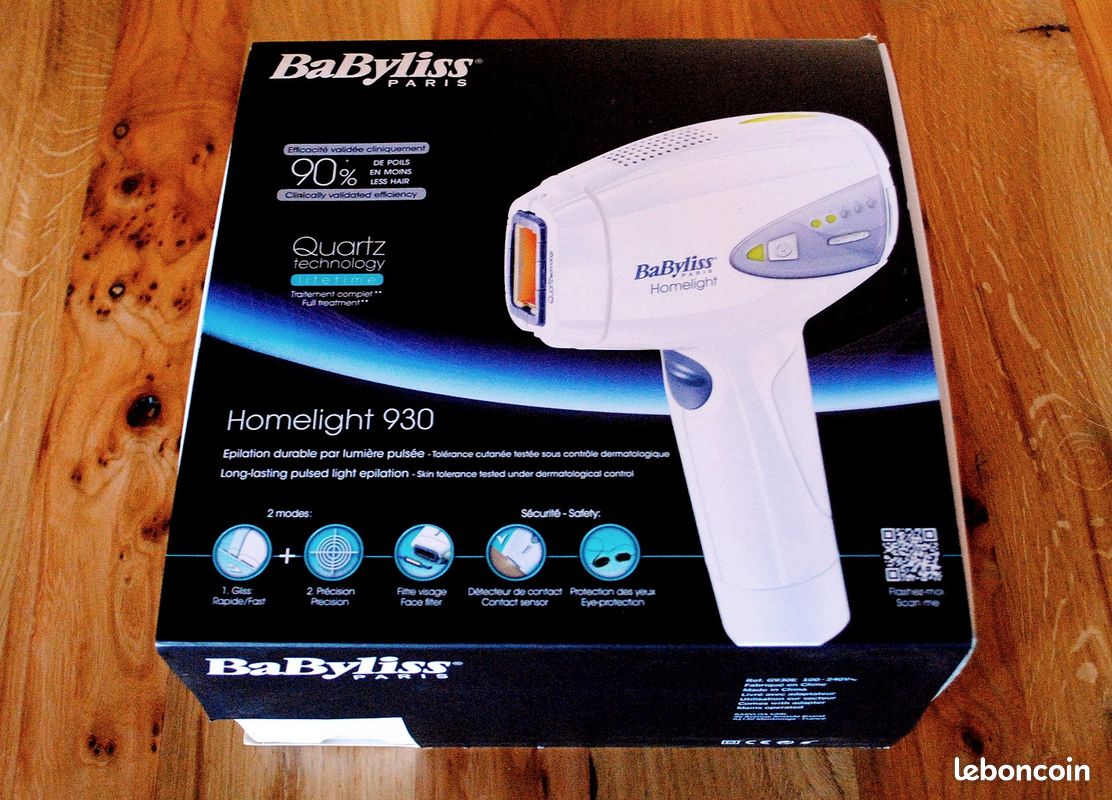 Epilateur à Lumière Pulsée Babyliss - Électroménager