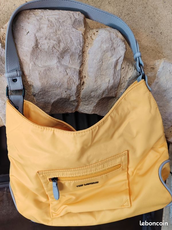 Sac à main Ted Lapidus jaune (image 2)