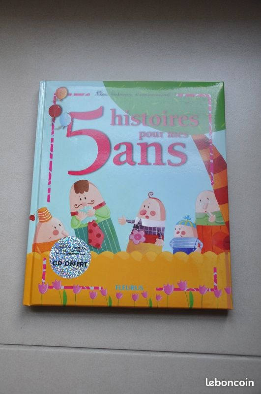 5 histoires pour mes 5 ans avec CD (image 1)