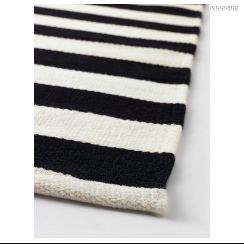 Tapis IKEA STOCKHOLM noir & blanc – 170 × 240 cm (image 3)