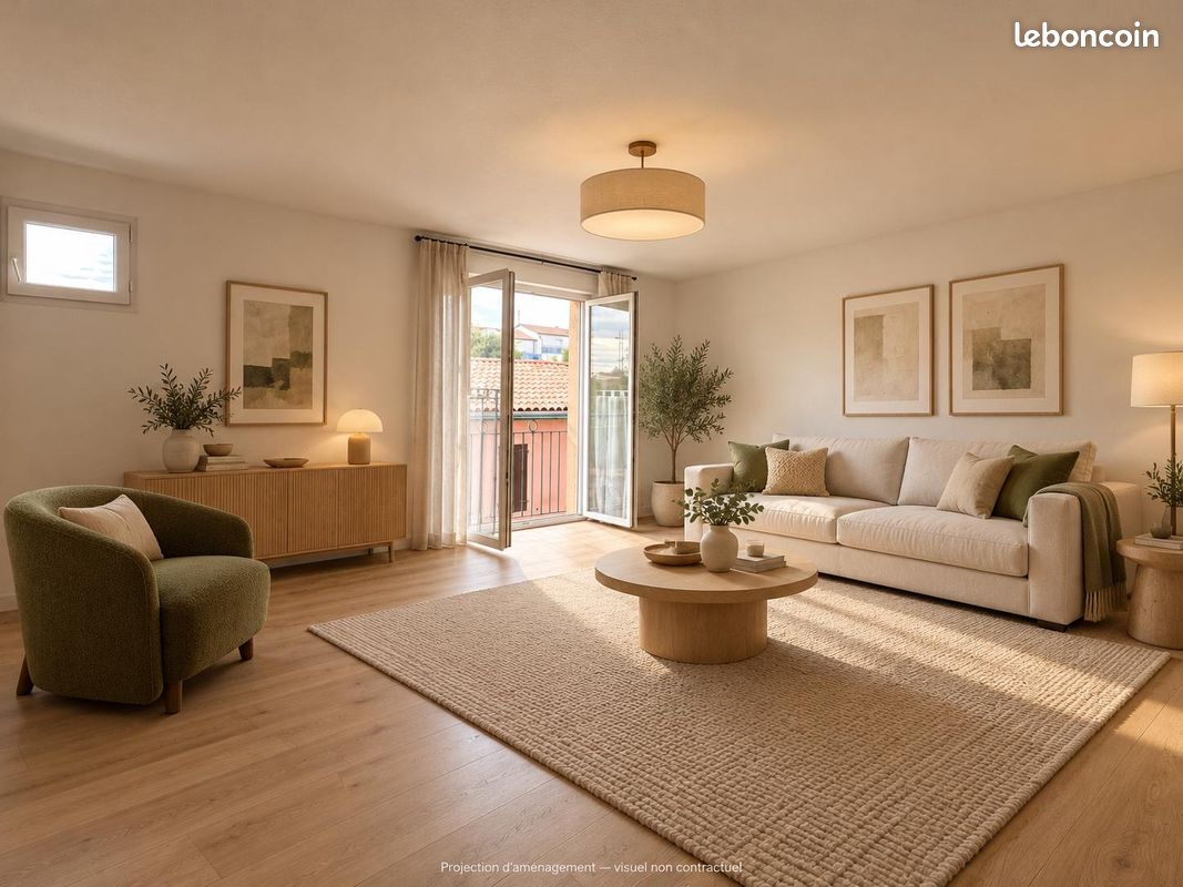 Appartement 3 pièces 63 m² · à Léguevin · 63 m² · 129 900 €