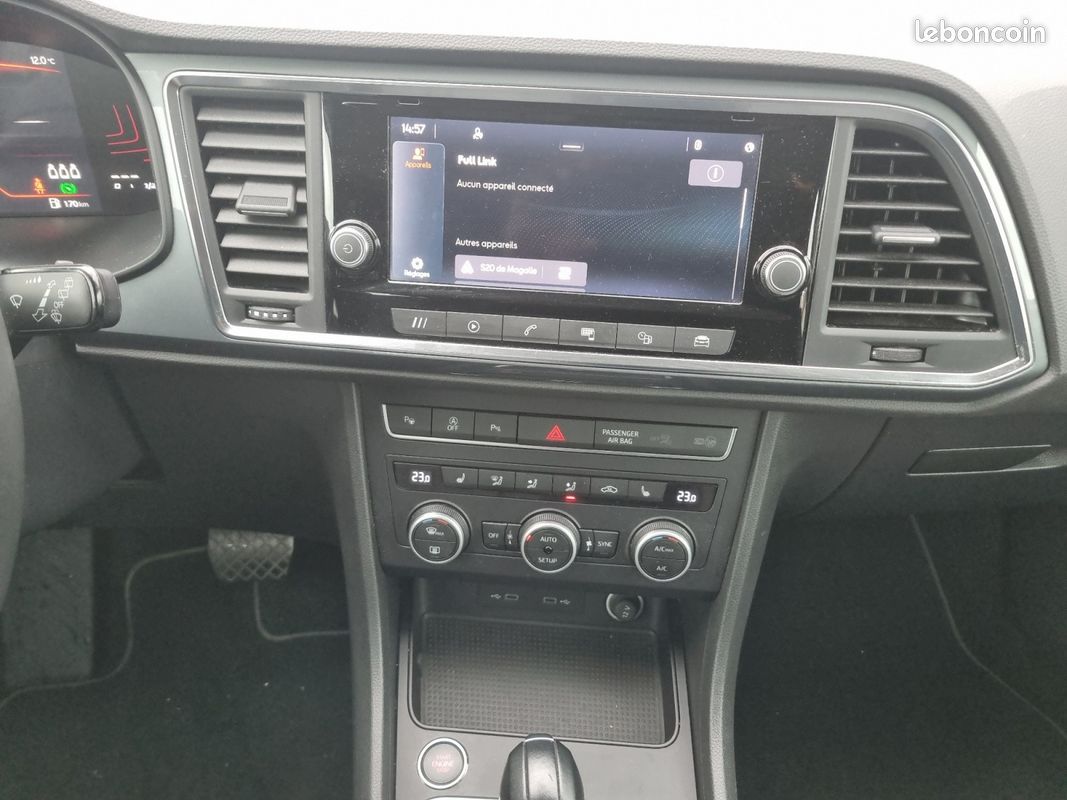 SEAT ATECA 1.5 TSI 150 ch Start/Stop DSG7 Style sièges chauffants virtual cockpit Carplay Garantie 12 mois (image 15)
