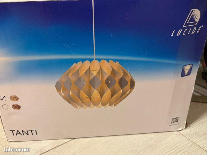 Lampe suspension effet origami (image 4)
