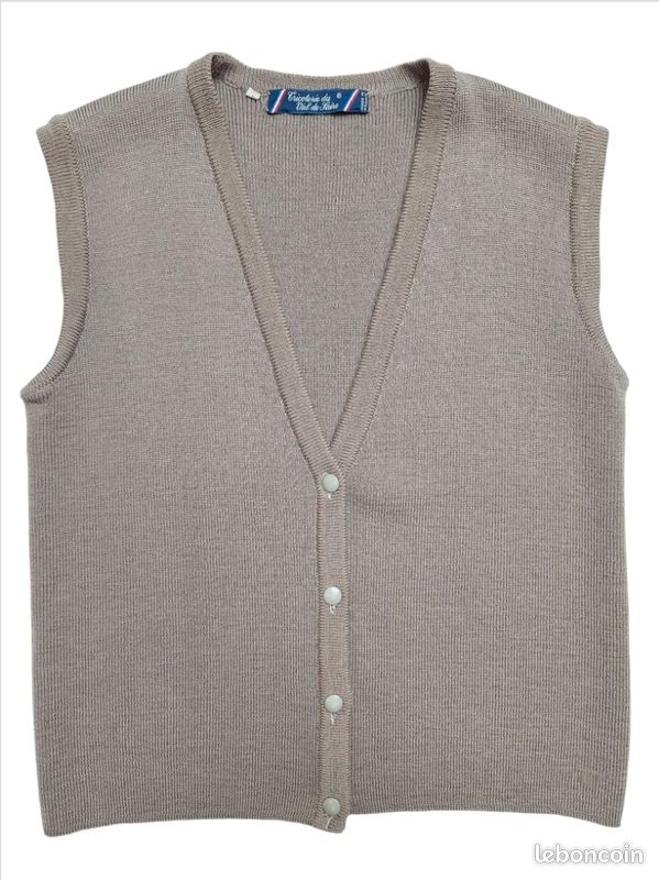 Automne Hiver Gilet Sans Manche Au Crochet Gilet Sans Manches En
