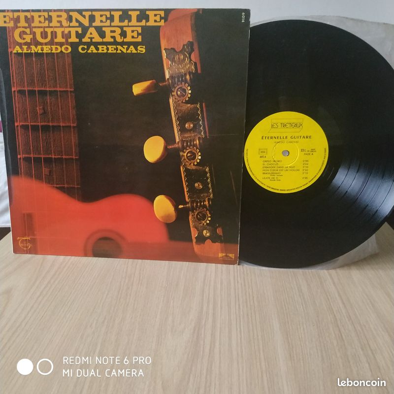 Disque Vinyle 33 tours - Almedo Cabenas - Eternelle Guitare (image 3)