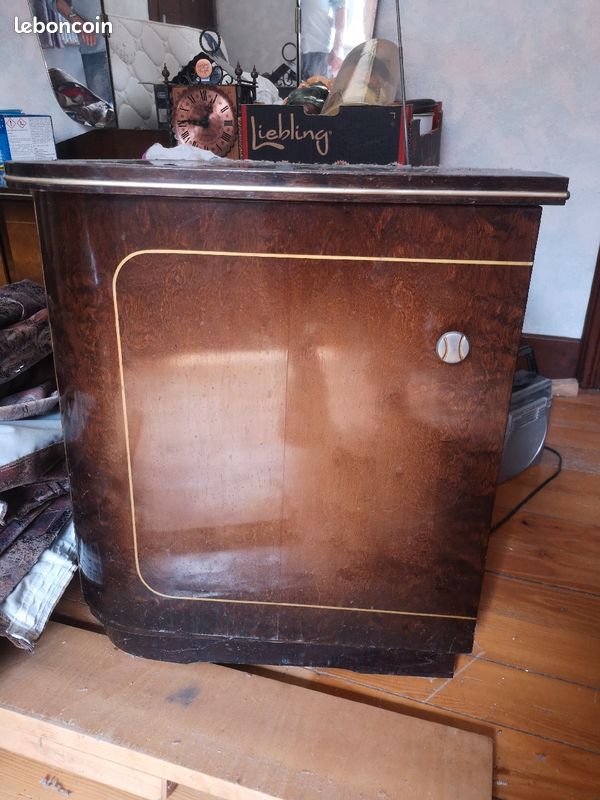 Ensemble chambre a coucher armoire, chevet (image 2)