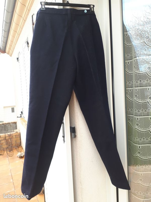 Pantalon à pont ancien en laine T 42, guerre Algérie (image 3)