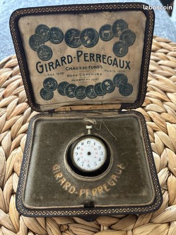 Mouvement Ancien Pour Montre De Gousset E. Cressier SGDG - Pièce D'horlogerie Vintage, Occasion, Pour Restauration