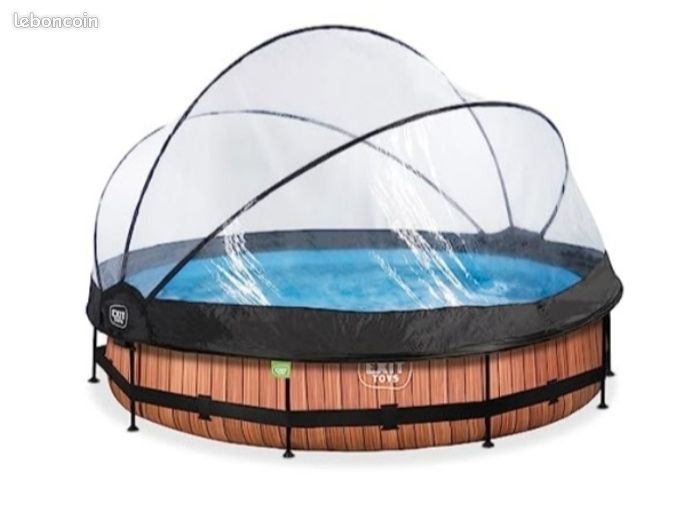 Piscine NEUVE avec son dôme (image 1)