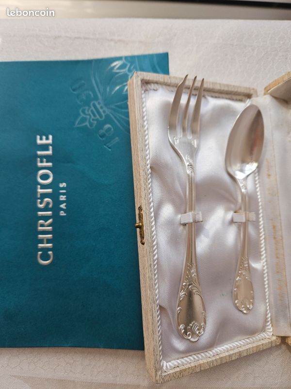 Petite Cuillère Christofle Marly – Café Ou Dessert, Argent, Occasion