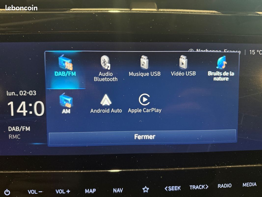 HYUNDAI TUCSON 1.6 T-GDI 265 HTRAC Plug-in BVA6 Executive Garantie 12 mois Toit ouvrant Caméra de recul (image 16)