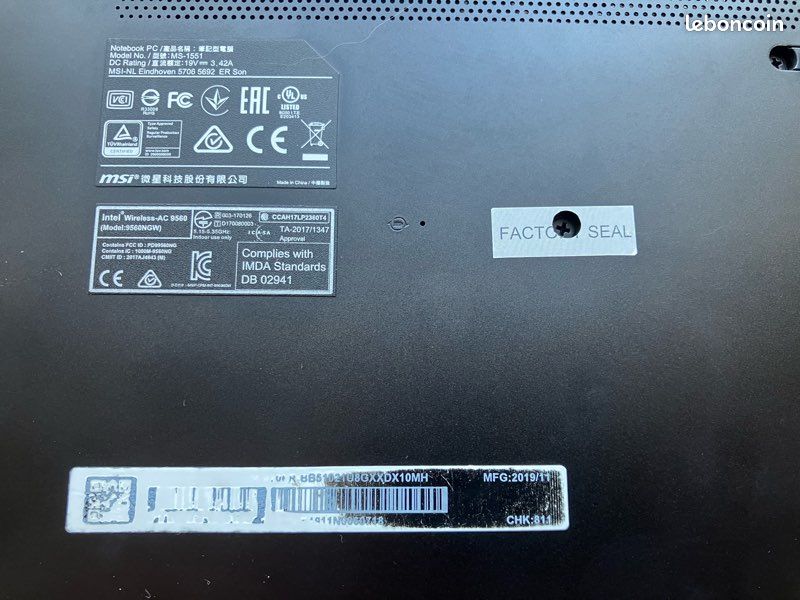 MSI Modern 15 A10M (image 4)