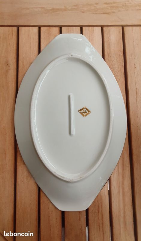 Soupière et plat en porcelaine de Limoges (image 5)