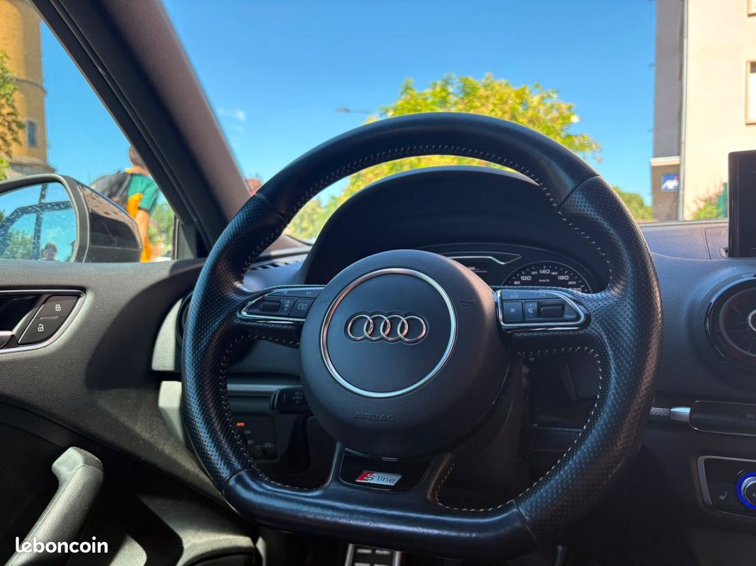 Audi a3 sportback 2.0 tdi 150 s-line quattro - ciel de toit etoile - garantie 6 mois (image 25)