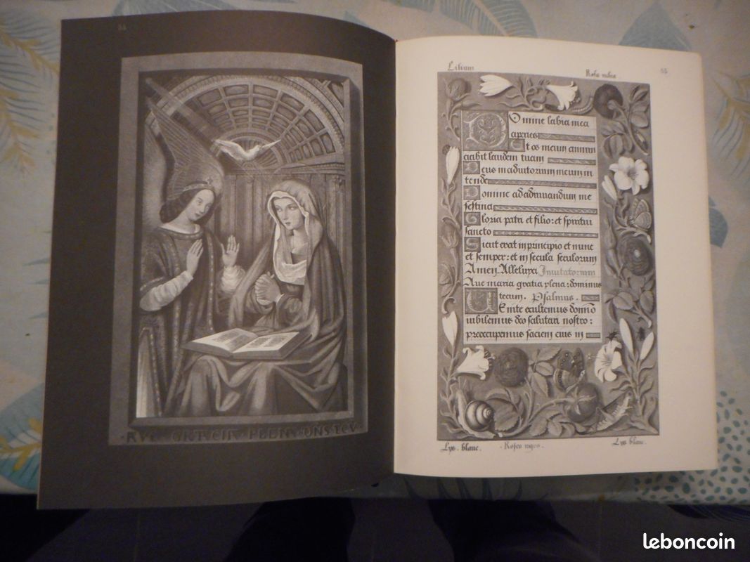 Le Livre d'heures d'Anne de Bretagne - Edition Jean de Bonnot 1979 - Etat Neuf (image 4)