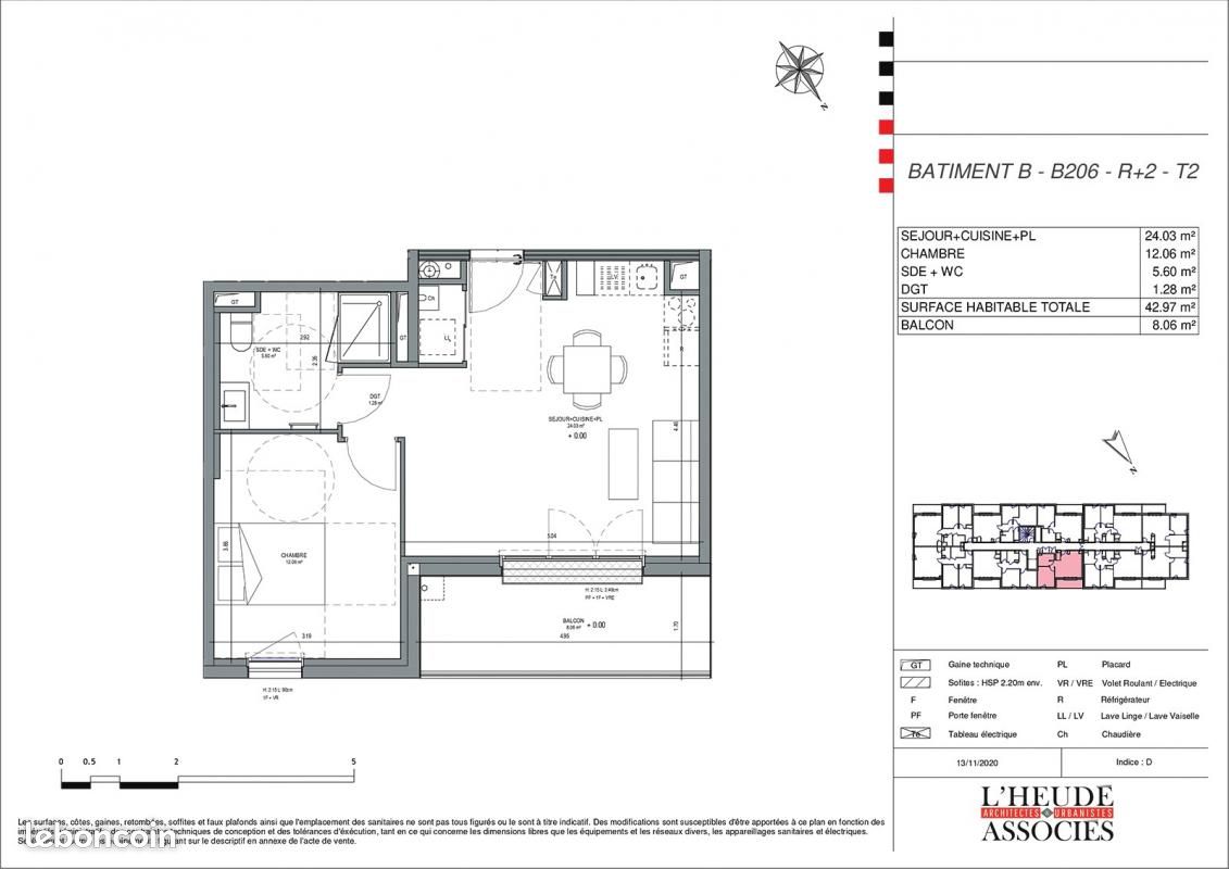 Appartement a louer saran - 2 pièce(s) - 43 m2 - Surfyn