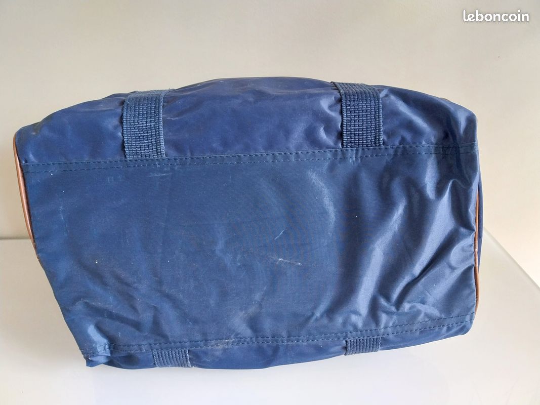 Sac de week-end bleu (image 3)