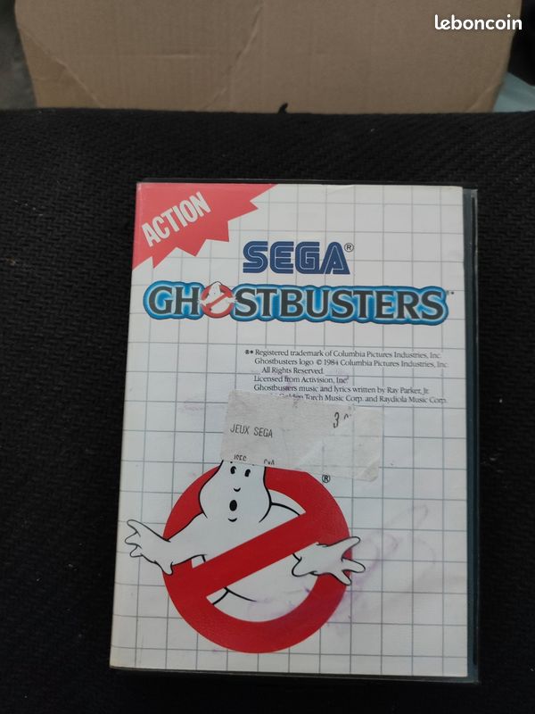 Jeu vidéo Ghostbuster sega master system - Jeux vidéo