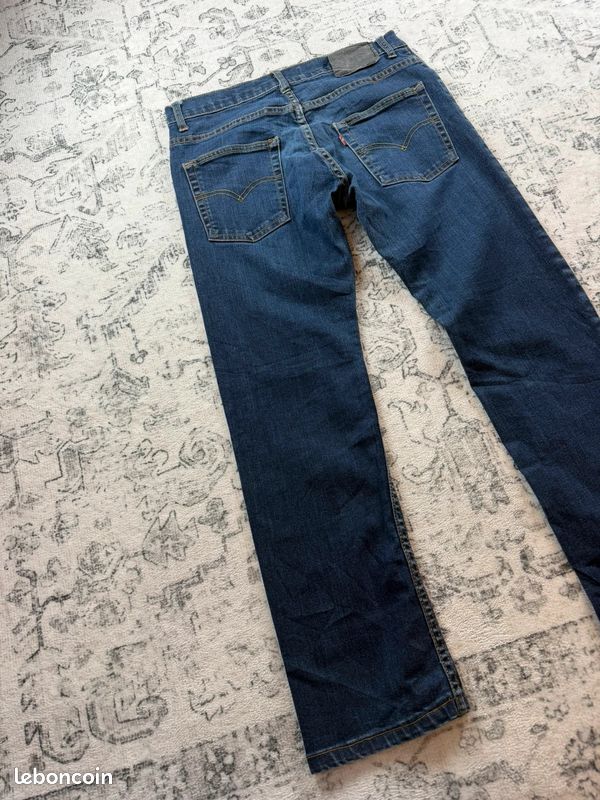 Jean Lévis bleu indigo 511 Slim W28 L38 FR38 Femme #0026 (image 12)